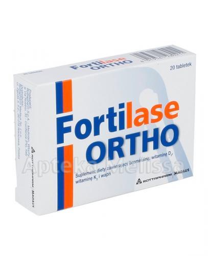 FORTILASE ORTHO - 20 tabl. - Apteka internetowa Melissa