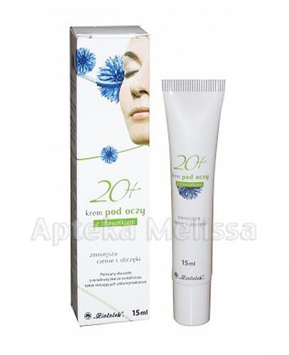 ZIOŁOLEK 20+ Krem pod oczy z bławatkiem - 15 ml - Apteka internetowa Melissa