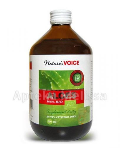 ALOES 100% NATURE`S VOICE BIO - 500 ml - Apteka internetowa Melissa