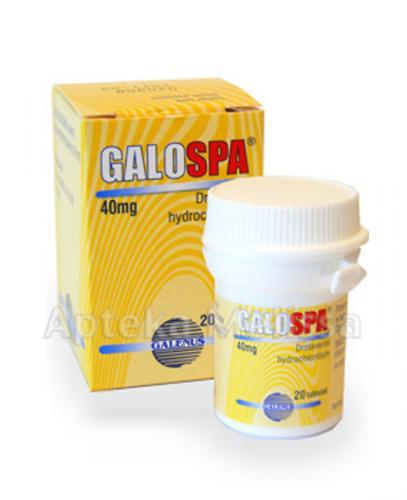 GALOSPA 40 mg - 20 tabl. - Apteka internetowa Melissa
