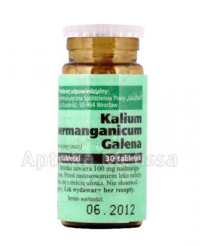 KALIUM HYPERMANGANICUM - 30 tabl. - Apteka internetowa Melissa