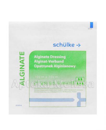 SCHULKE Opatrunek alginianowy 10 cm x 10 cm - 1 szt. Przyspiesza gojenie się ran - Apteka internetowa Melissa