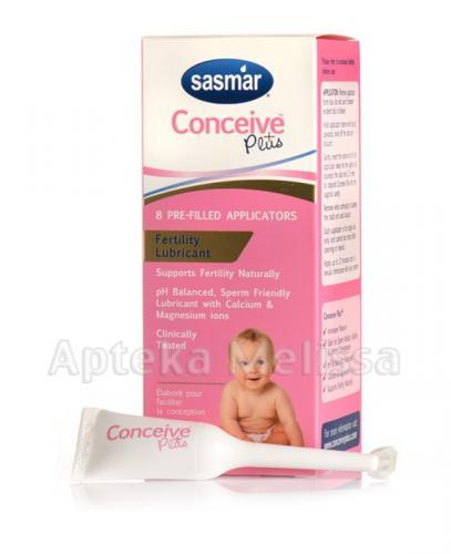 CONCEIVE PLUS Aplikatory z lubrykantem - 8 szt. - Apteka internetowa Melissa