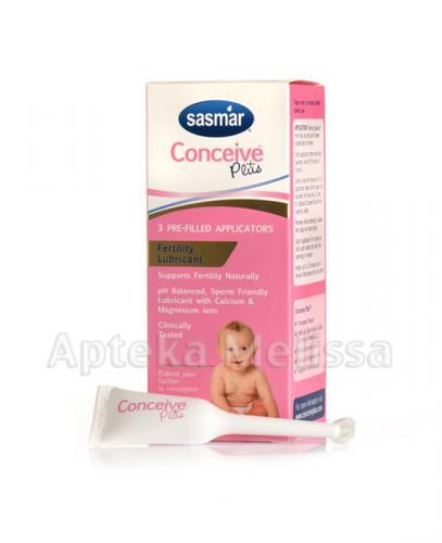 CONCEIVE PLUS Aplikatory z lubrykantem - 3 szt. - Apteka internetowa Melissa