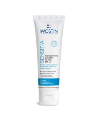 IWOSTIN HYDRO SENSITIA Krem ochronny z lipiadami SPF20 - 50 ml - Apteka internetowa Melissa