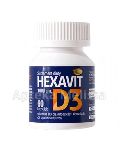 HEXAVIT D3 1000 j.m. - 60 kaps. - Apteka internetowa Melissa