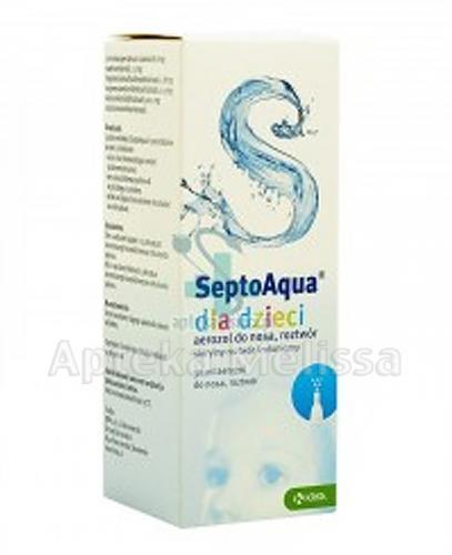 SEPTOAQUA Aerozol do nosa dla dzieci - 30 ml - Apteka internetowa Melissa