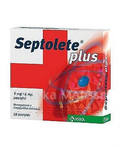 SEPTOLETE PLUS - 18 past. - Apteka internetowa Melissa