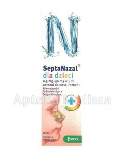 SEPTANAZAL Aerozol do nosa dla dzieci - 10 ml - Apteka internetowa Melissa