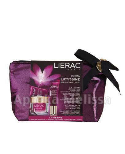 LIERAC LIFTISSIME Jedwabisty krem remodelujący - 15 ml + Intensywne serum reliftingujące - 8 ml + Serum pod oczy - 3 ml - Apteka internetowa Melissa
