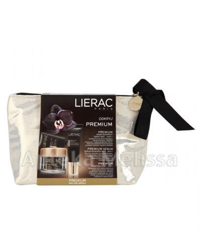 LIERAC PREMIUM Odżywczy krem redukujący zmarszczki - 15 ml + Serum intensywnie regenerujące - 8 ml + Krem pod oczy - 3ml - Apteka internetowa Melissa