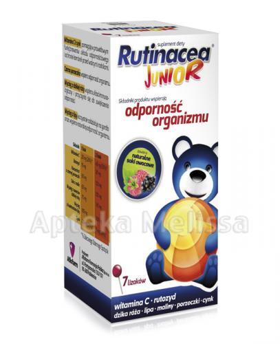RUTINACEA JUNIOR Lizaki - 7 szt. - Apteka internetowa Melissa