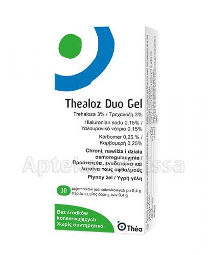 THEALOZ DUO GEL Żel do oczu - 10 minims. - Apteka internetowa Melissa