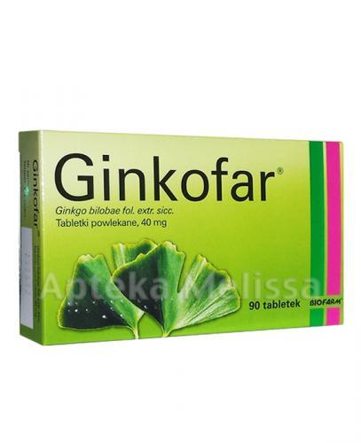 GINKOFAR - 90 tabl. - Apteka internetowa Melissa
