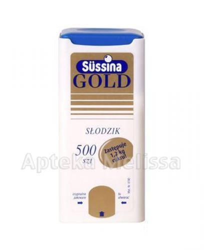  SUSSINA GOLD Słodzik z dozownikiem - 500 + 150 tabl. - Apteka internetowa Melissa  