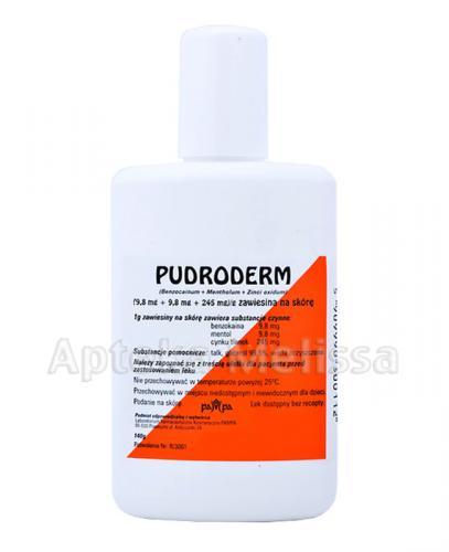 PUDRODERM Puder w płynie - 140 g - Apteka internetowa Melissa