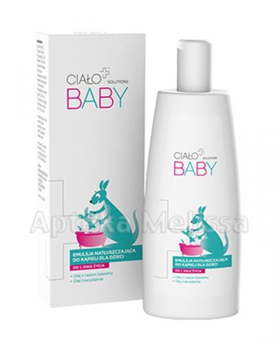 CIAŁO PLUS SOLUTIONS BABY Emulsja natłuszczająca do kąpieli dla dzieci - 250 ml - Apteka internetowa Melissa