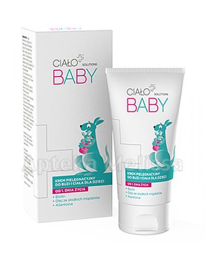 CIAŁO PLUS SOLUTIONS BABY Krem pielęgnacyjny do buzi i ciała od 1 dnia życia - 50 ml - Apteka internetowa Melissa