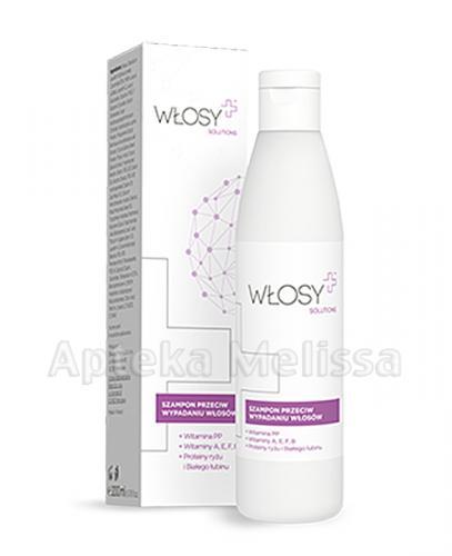 WŁOSY PLUS SOLUTIONS Szampon przeciw wypadaniu włosów - 200 ml - Apteka internetowa Melissa