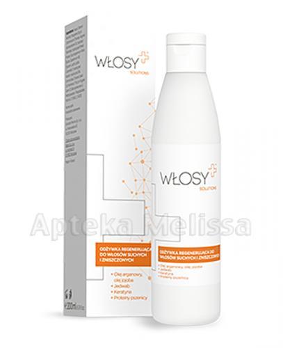 WŁOSY PLUS SOLUTIONS Odżywka regenerująca do włosów suchych i zniszczonych - 200 ml - Apteka internetowa Melissa