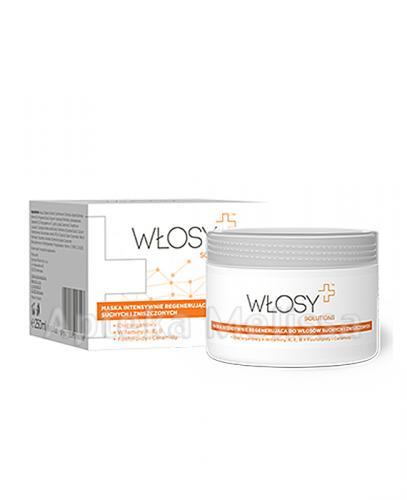 WŁOSY PLUS SOLUTIONS Maska intensywnie regenerująca do włosów suchych i zniszczonych - 250 ml - Apteka internetowa Melissa