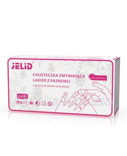 JELID Chusteczki zmywające lakier z paznokci - 50 szt. - Apteka internetowa Melissa