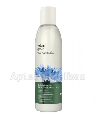 TOŁPA GREEN Delikatne mleczko do demakijażu twarzy i oczu - 200 ml - Apteka internetowa Melissa
