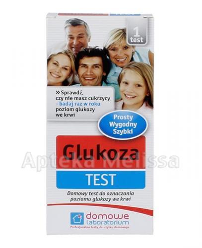 HYDREX GLUKOZA TEST Test do oznaczania poziomu glukozy we krwi - 1 szt. - Apteka internetowa Melissa