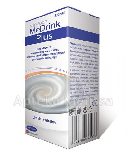  MEDRINK PLUS Smak neutralny - 200 ml - Apteka internetowa Melissa  