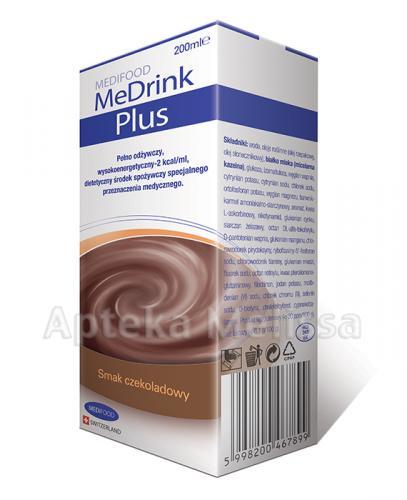 MEDRINK PLUS Smak czekoladowy - 200 ml - Apteka internetowa Melissa