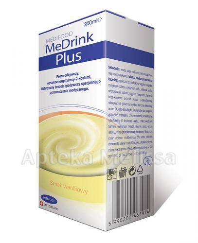  MEDRINK PLUS Smak waniliowy - 200 ml - Apteka internetowa Melissa  