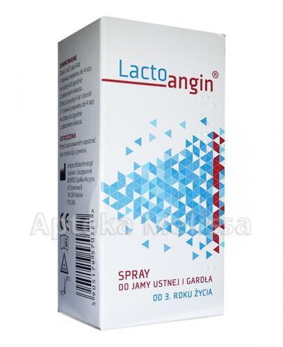 LACTOANGIN Spray do jamy ustnej i gardła - 30 g - Apteka internetowa Melissa