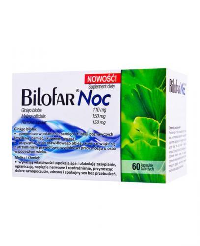 BILOFAR NOC - 60 kaps. - Apteka internetowa Melissa