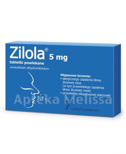  ZILOLA 5 mg - 7 tabl. - Apteka internetowa Melissa  