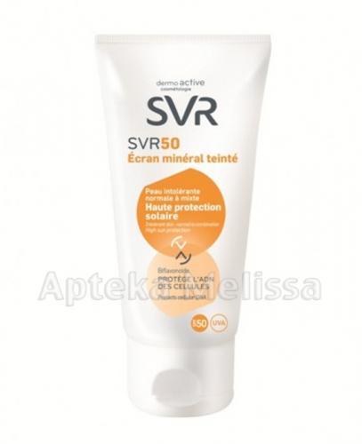  SVR 50 Krem mineralny barwiony dla skóry normalnej i mieszanej SPF50 - 50 ml - Apteka internetowa Melissa  