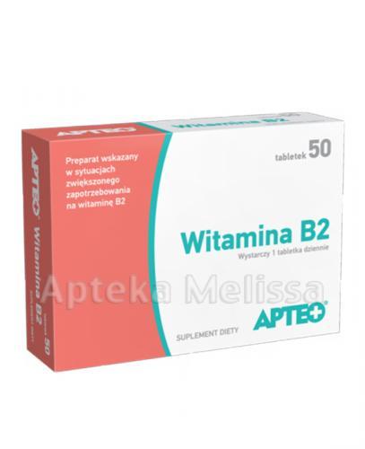 APTEO Witamina B2 - 50 tabl. - Apteka internetowa Melissa