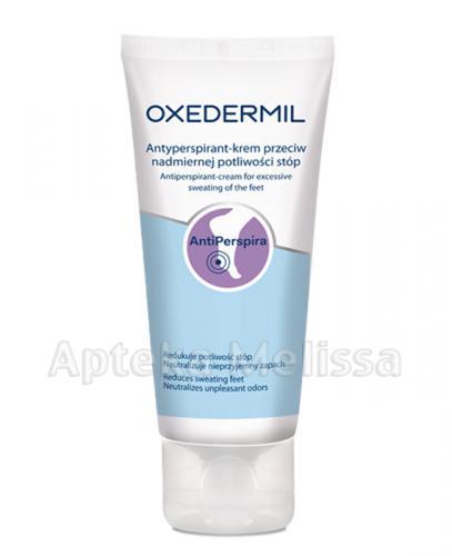 OXEDERMIL Antyperspirant-krem przeciw nadmiernej potliwości - 50 ml - Apteka internetowa Melissa