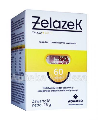 ŻELAZEK - 60 kaps. - Apteka internetowa Melissa