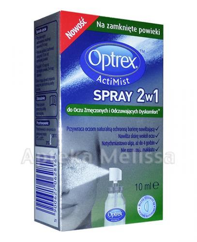  OPTREX ACTIMIST Spray do oczu zmęczonych 2w1 - 10 ml - Apteka internetowa Melissa  