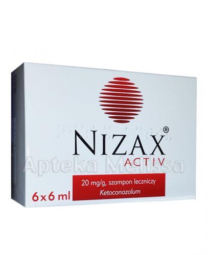  NIZAX ACTIV Szampon leczniczy - 6 x 6 ml - Apteka internetowa Melissa  