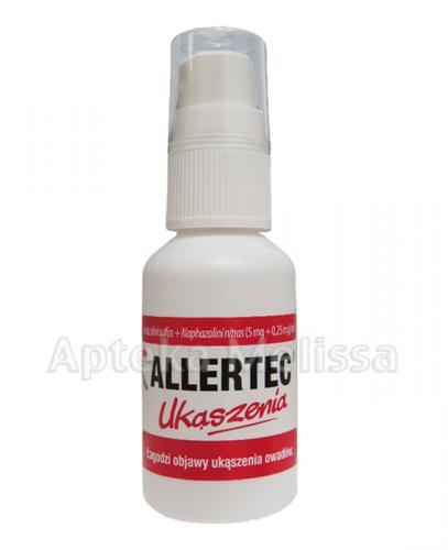 ALLERTEC UKĄSZENIA Aerozol na skórę - 30 ml - Apteka internetowa Melissa