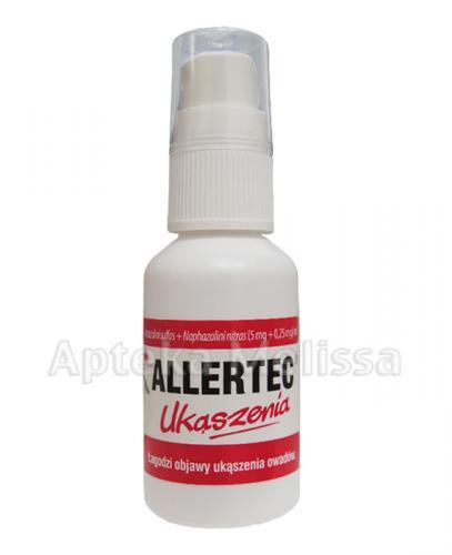  ALLERTEC UKĄSZENIA Aerozol na skórę - 30 ml - Apteka internetowa Melissa  