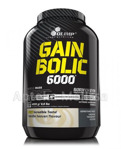 OLIMP GAIN BOLIC 6000 O smaku waniliowym - 4000 g - Apteka internetowa Melissa