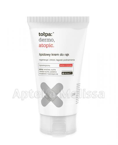 TOŁPA DERMO ATOPIC Lipidowy krem do rąk, bogaty - 75 ml - Apteka internetowa Melissa