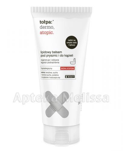 TOŁPA DERMO Lipidowy balsam pod prysznic i do kąpieli - 200 ml - Apteka internetowa Melissa