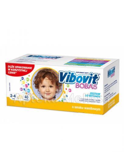 VIBOVIT BOBAS Waniliowy - 45 sasz. - Apteka internetowa Melissa