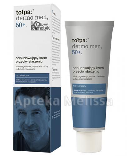 TOŁPA DERMO MEN 50+ Odbudowujący krem przeciw starzeniu - 40 ml - Apteka internetowa Melissa