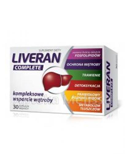 LIVERAN COMPLETE - 30 kaps. - Apteka internetowa Melissa