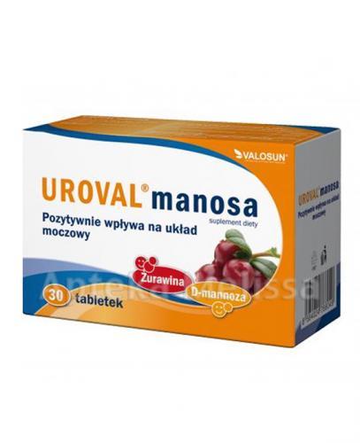 UROVAL MANOSA - 30 tabl. - Apteka internetowa Melissa