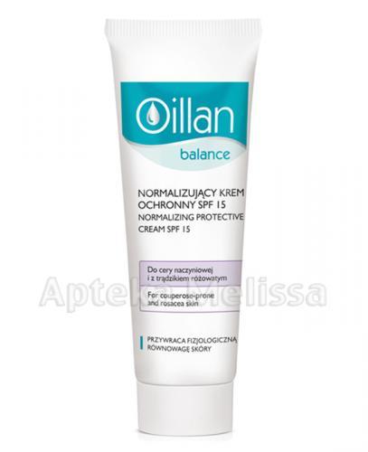 OILLAN BALANCE Normalizujący krem ochronny SPF15 - 40 ml - Apteka internetowa Melissa